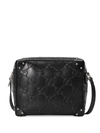 GUCCI GG EMBOSSED SHOULDER BAG