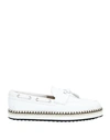 DOLCE & GABBANA DOLCE & GABBANA MAN LOAFERS WHITE SIZE 7 TEXTILE FIBERS, CALFSKIN, STRING,11956167GK 3