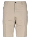 Pt Torino Shorts & Bermuda Shorts In Beige