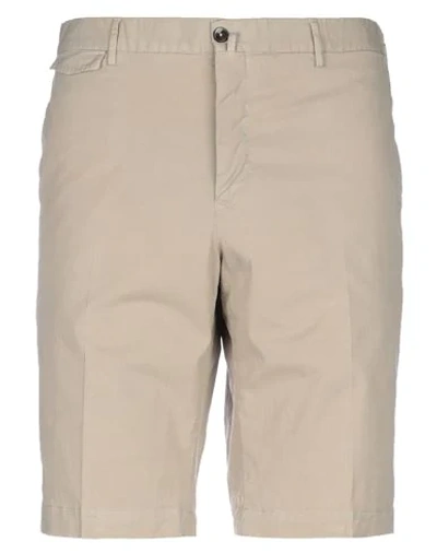 Pt Torino Shorts & Bermuda Shorts In Beige