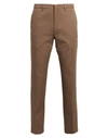 Dunhill Tapered Stretch-cotton Twill Chino Trousers In Beige