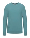 Ballantyne Sweaters In Emerald Green