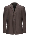 VALENTINO VALENTINO GARAVANI MAN BLAZER BROWN SIZE 44 COTTON, WOOL, VISCOSE,49611087ON 5