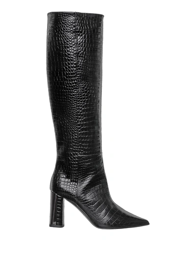 Ninalilou Ivy Black Boot In Nero