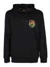 PAUL SMITH BLACK COTTON SWEATSHIRT,11629187