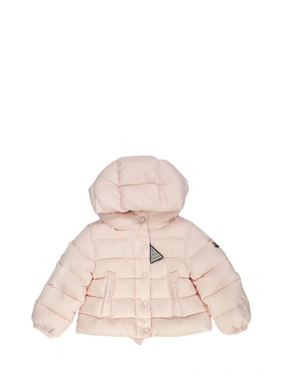 Moncler Kids' Nana Down Jacket With Hood In Pink