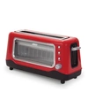 Dash Dvts501 Clear View 2-slice Toaster In Red