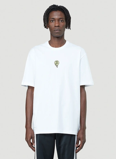 Adidas By 032c Embroidered T-shirt In White