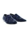 Robert Graham Men's Rodin Paisley Slip On Dress Shoes In Navy