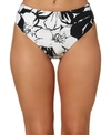 O'NEILL O'NEILL JUNIORS' EARLINA HIGH-WAIST BIKINI BOTTOMS WOMEN'S SWIMSUIT