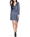 AIDAN MATTOX AIDAN BY AIDAN MATTOX SPARKLE-KNIT SHEATH DRESS