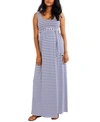 A PEA IN THE POD MATERNITY PRINTED MAXI DRESS