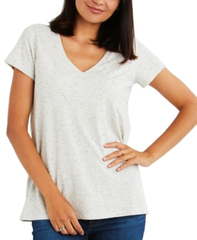 A Pea In The Pod Nursing T-shirt In Cream