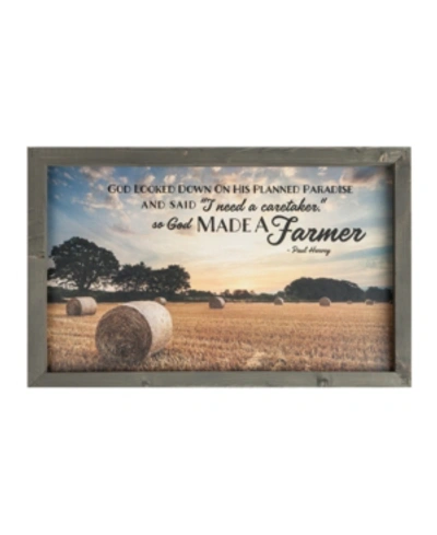 P Graham Dunn So God Made A Farmer Wall Art In Multi