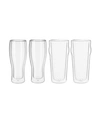 J.A. HENCKELS ZWILLING SORRENTO BEER GLASSES, SET OF 4