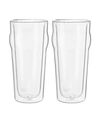 J.A. HENCKELS ZWILLING SORRENTO PINT BEER GLASSES, SET OF 2