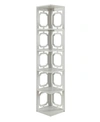 Convenience Concepts Omega 5 Tier Corner Bookcase In White