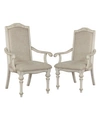 Furniture Of America Louisah Dining Chairs (set Of 2) In Ivory