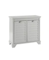 Crosley Lydia Linen Hamper In Gray