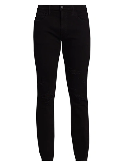 Joe's Jeans Men's The Asher Stretch Slim-fit Jeans In Benedict Black