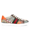 GUCCI NEW ACE DONALD DUCK SNEAKERS,400013281235