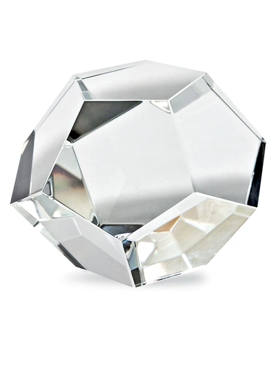 Regina Andrew Small Crystal Dodecahedron Sculpture