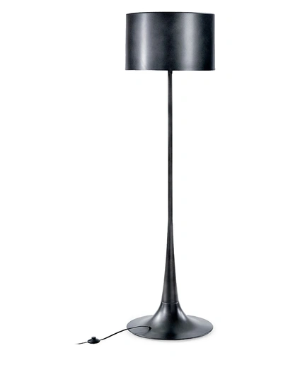 Regina Andrew Trilogue Black Iron Floor Lamp