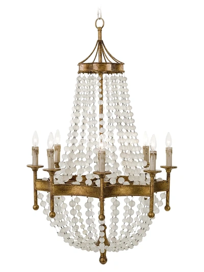 Regina Andrew Frosted Crystal Bead Chandelier