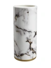 Prouna Marble Venice Fog Vase In Venice Fog Marble