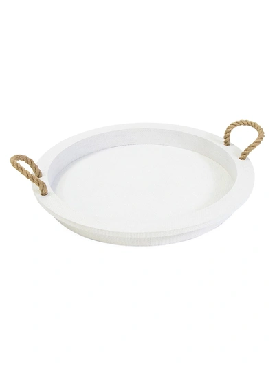 Regina Andrew Aegean Serving Tray In White