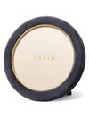 AERIN VALENTINA VELVET ROUND FRAME,400012663928