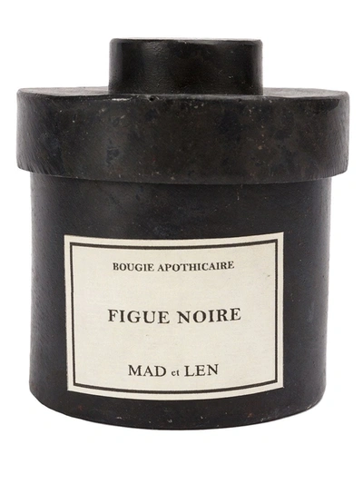 Mad Et Len 'figue Noire' Candle In Black