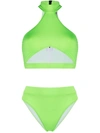 NOIRE SWIMWEAR BAHAMAS CUT-OUT TWO-PIECE BIKINI