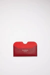 ACNE STUDIOS Card holder Burgundy multi