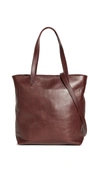 MADEWELL MEDIUM ZIP TOP TRANSPORT TOTE