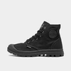Palladium Pampa Hi Canvas Boots In Black In Black