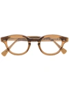 Epos Bronte Round-frame Glasses In Nude
