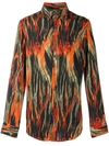 VIVIENNE WESTWOOD BLACK ABSTRACT SHIRT