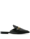 GIVENCHY EDEN SQUARE-TOE MULES