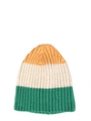 YMC YOU MUST CREATE KNITTED HAT,PHPAL Y215GREENMULTI