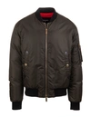 DSQUARED2 MILITARY GREEN ICON MAN BOMBER JACKET,11629781