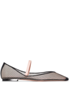 Piferi Tremaine Mary Jane Ballet Flats In Black