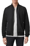 Allsaints Bassett Bomber Jacket In Black