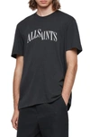 ALLSAINTS DROPOUT GRAPHIC T-SHIRT,MG055R