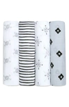 ADEN + ANAIS 4-PACK CLASSIC SWADDLING CLOTHS,2061