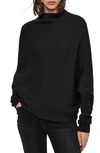 ALLSAINTS RIDLEY FUNNEL NECK WOOL & CASHMERE SWEATER,WK153M