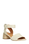 Andre Assous Women's Coelest Espadrille Leather Sandals In Ivory