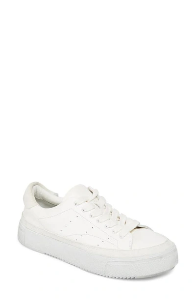 Allsaints Trish Leather Trainers In White