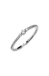 AJOA CUBIC ZIRCONIA BAND RING,UR38482RCZ7