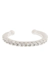 Girls Crew Sparkle Ear Cuff In Silver-tone